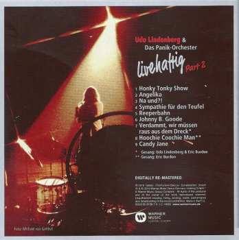 5CD/Dobozkészlet Udo Lindenberg: Original Album Series Vol. 3 - Live & Rare