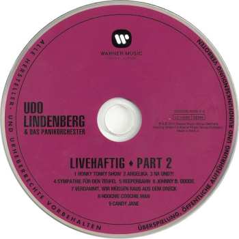5CD/Dobozkészlet Udo Lindenberg: Original Album Series Vol. 3 - Live & Rare