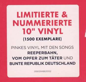 EP Udo Lindenberg: Reeperbahn CLR | LTD | NUM