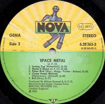 2LP UFO: Space Metal
