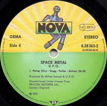 2LP UFO: Space Metal