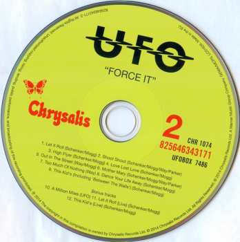 10CD/Dobozkészlet UFO: The Complete Studio Albums 1974-1986