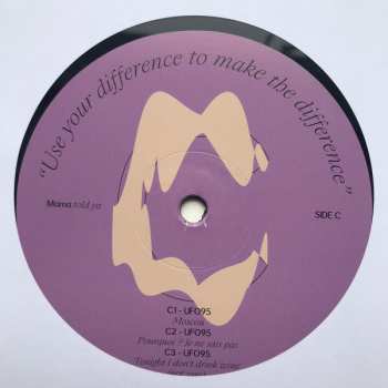 2LP UFO95: Use Your Difference To Make The Difference