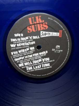 LP UK Subs: Subversions II LTD | CLR