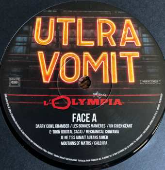 2LP/DVD Ultra Vomit: L'Olymputaindepia