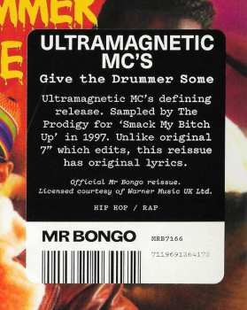 SP Ultramagnetic MC's: Give The Drummer Some