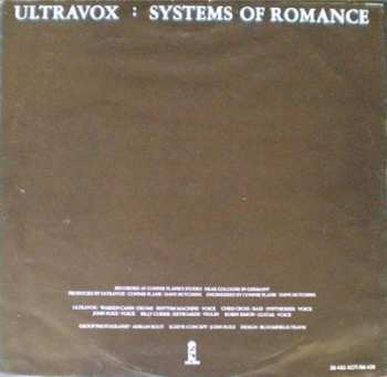 LP Ultravox: Systems Of Romance