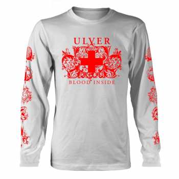 Merch Ulver: Hosszú ujjú póló Blood Inside (white)