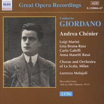 Album Umberto Giordano: Andrea Chénier