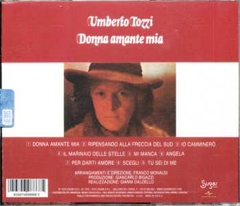 CD Umberto Tozzi: Donna Amante Mia