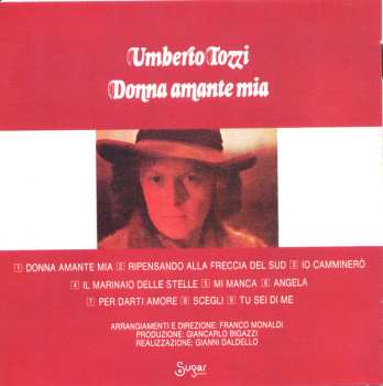 CD Umberto Tozzi: Donna Amante Mia