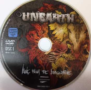 CD/2DVD Unearth: Alive From The Apocalypse