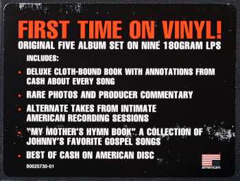 9LP/Dobozkészlet Johnny Cash: Unearthed LTD