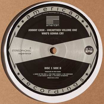 9LP/Dobozkészlet Johnny Cash: Unearthed LTD