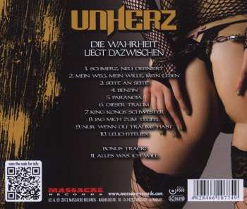 CD Unherz: Die Wahrheit Liegt Dazwischen