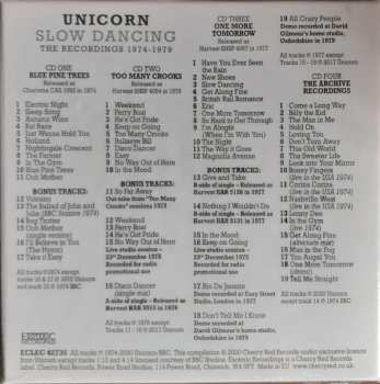 4CD/Dobozkészlet Unicorn: Slow Dancing (The Recordings 1974 -1979) LTD