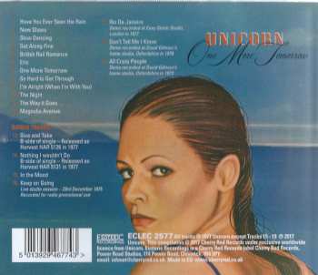 CD Unicorn: One More Tomorrow