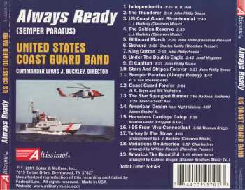 CD U.S. Coast Guard Band: Always Ready (Semper Paratus)