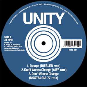 EP Unity: Escape / Don't Wanna Change