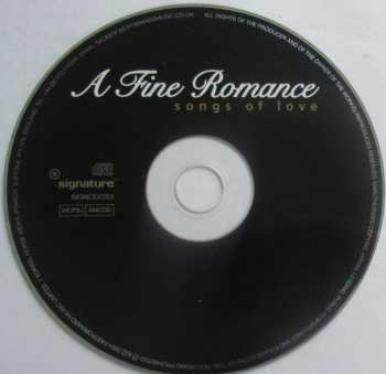 CD Unknown Artist: A Fine Romance (Songs Of Love)