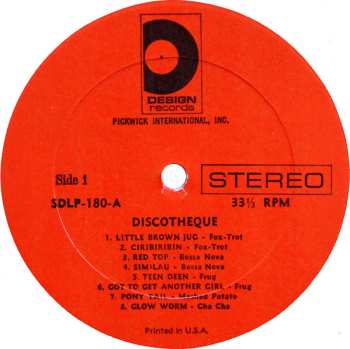 LP Unknown Artist: Discotheque
