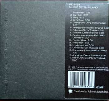 CD Unknown Artist: Music Of Thailand
