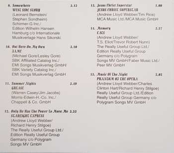 2CD Unknown Artist: The World Of Musicals