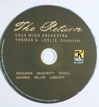 CD UNLV Wind Orchestra: The Return