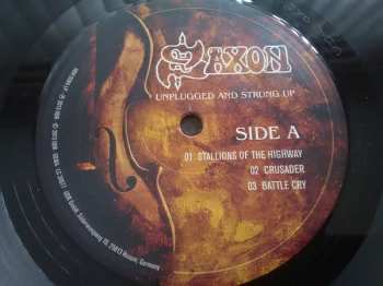 2LP Saxon: Unplugged And Strung Up