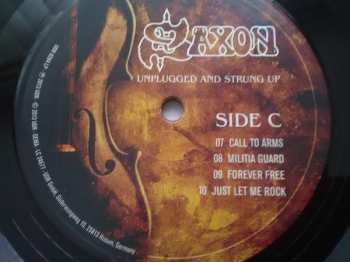 2LP Saxon: Unplugged And Strung Up