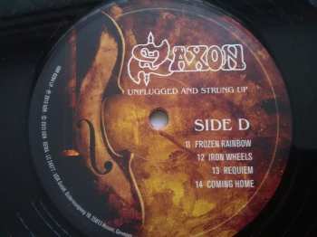 2LP Saxon: Unplugged And Strung Up