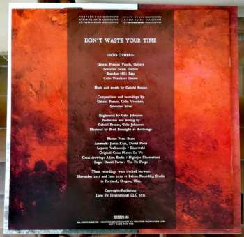 LP Unto Others: Don’t Waste Your Time (Complete Sessions) CLR | LTD
