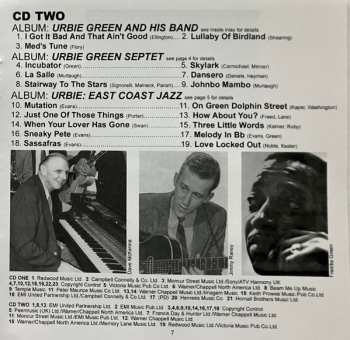 2CD Urbie Green: Five Classic Albums: All About Urbie Green And His Big Band / Blues And Other Shades Of Green / Urbie Green And His Band / Urbie Green Septet / Urbie: East Coast Jazz