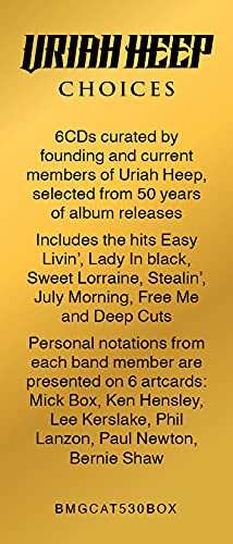6CD/Dobozkészlet Uriah Heep: Choices