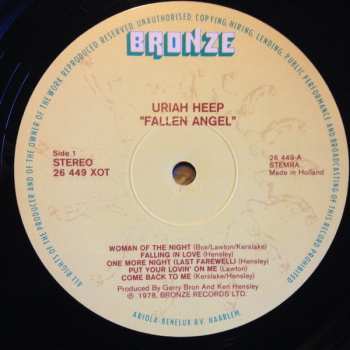 LP Uriah Heep: Fallen Angel