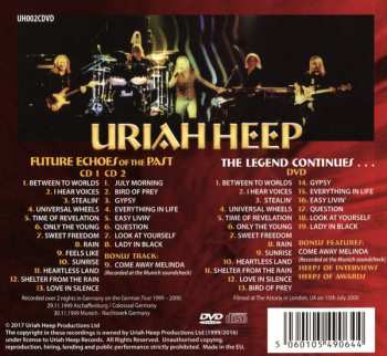 2CD/DVD Uriah Heep: Future Echoes Of The Past - The Legend Continues...