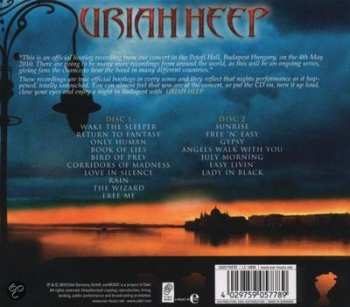 2CD Uriah Heep: Official Bootleg Volume II - Live In Budapest Hungary 2010