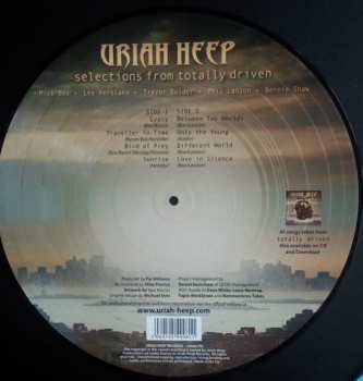 LP Uriah Heep: Selections From Totally Driven PIC