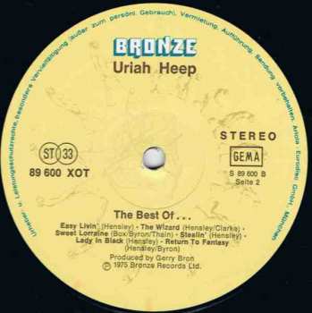 LP Uriah Heep: The Best Of...