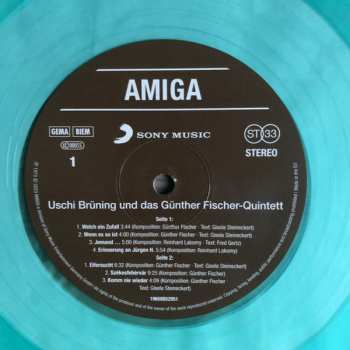 LP Uschi Brüning: Uschi Brüning Und Das Günther Fischer-Quintett CLR