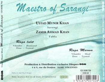 CD Ustad Munir Khan: Maestro Of Sarangi