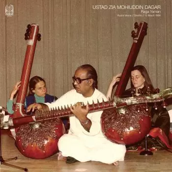 Ustad Zia Mohiuddin Dagar: Raga Yaman - Rudra Veena // Seattle // 15 March 1986