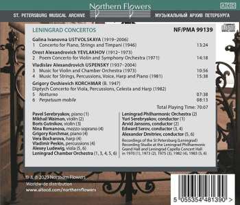 CD Leningrad Philharmonic Orchestra: Leningrad Concertos
