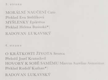 2LP/Dobozkészlet Václav Cibula: Antická Knihovna (Rada Moudrých - Výběr Z Rozhlasového Cyklu) (2x10" + BOX + BOOKLET) RYCHLOST 16!!!