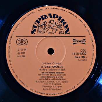 2LP Václav Čtvrtek: O Víle Amálce (2xLP)