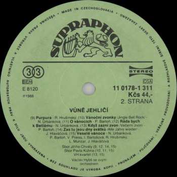LP Václav Hybš Orchestra: Vůně Jehličí