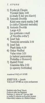 LP Václav Hybš Orchestra: Vyznání Lásky