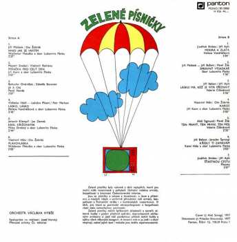 LP Václav Hybš Orchestra: Zelené Písničky