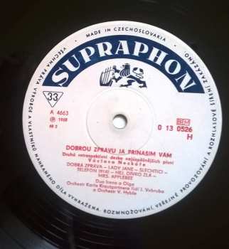 LP Václav Neckář: Dobrou Zprávu Já Přináším Vám