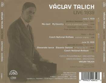 2CD Antonín Dvořák: Live 1939 - My Country, Slovanské Tance